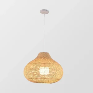 Boho Natuurlijke Handgemaakte Eiland Hanglamp